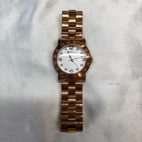 MARC JACOBS White Dial Rose Gold-Tone Ladies Watch - Picture 7 of 7